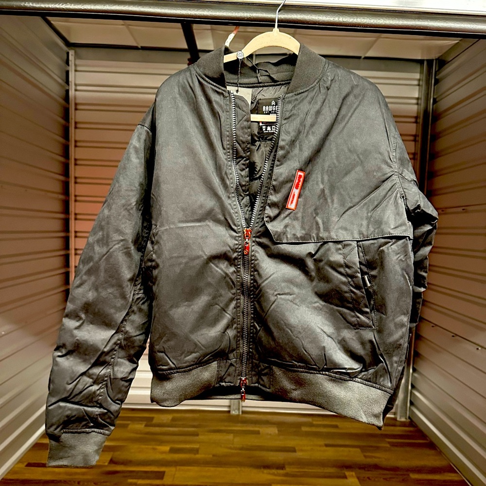 RAWGEAR BOMBER JACKET (BLACK)